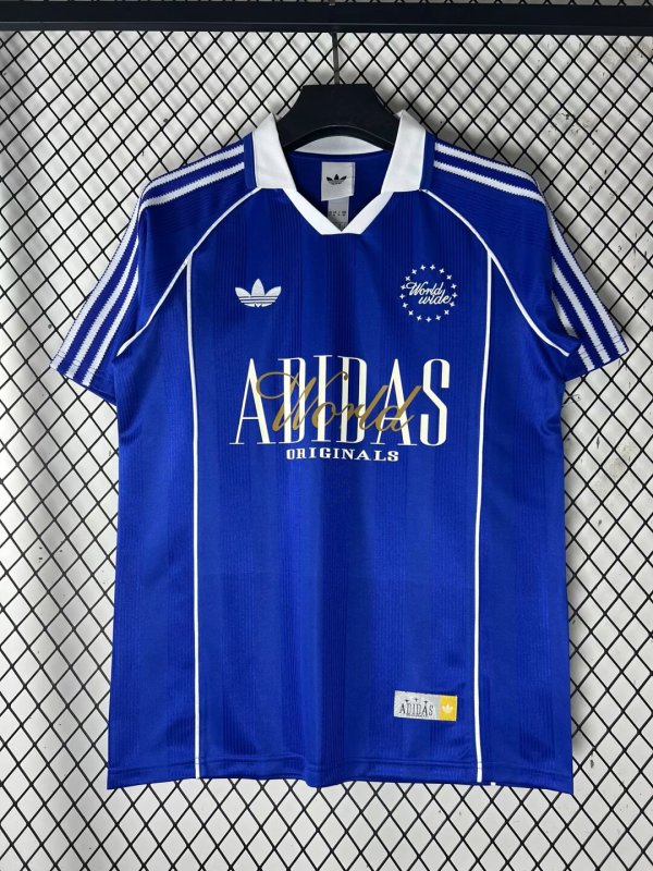 26/27（2026）Adidas Clover T-shirt Blue  Fans  1:1 Quality  Soccer Jersey