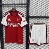 26/27 (2026） Arsenal  Home With Pants Sets  Fans 1:1 Quality Soccer Jersey