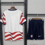 26/27 (2026) 	Usa Home   With Pants Sets Fans  1:1 Quality Soccer Jersey