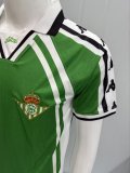 1997/1998  Real Betis Away  Fans Retro 1:1 Quality Soccer Jersey