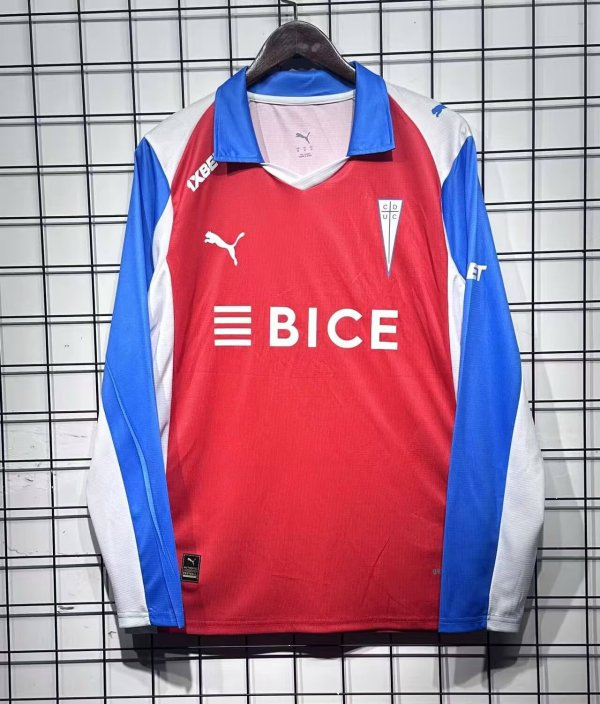 26/27（2026） Universidad Católica (Chile)  Away Long Sleeves Fans 1:1 Quality Soccer Jersey