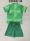 26/27 Barcelona  Goalkeeper Kids Kits 1:1 Quality Soccer Jersey