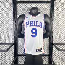 2023  Philadelphia 76ers   Home White #9 OUBRE JR.  1:1 Quality NBA Season Jerseys