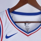 2023  Philadelphia 76ers   Home White #9 OUBRE JR.  1:1 Quality NBA Season Jerseys