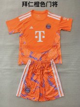 26/27 (2026) Bayern Munich Goalkeeper  Orange Kids 1:1 Soccer Jersey