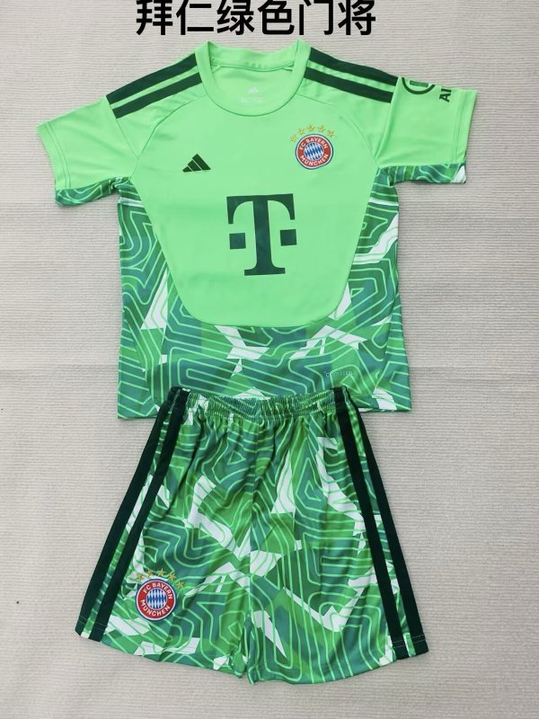 26/27 (2026) Bayern Munich Goalkeeper  Kids 1:1 Soccer Jersey