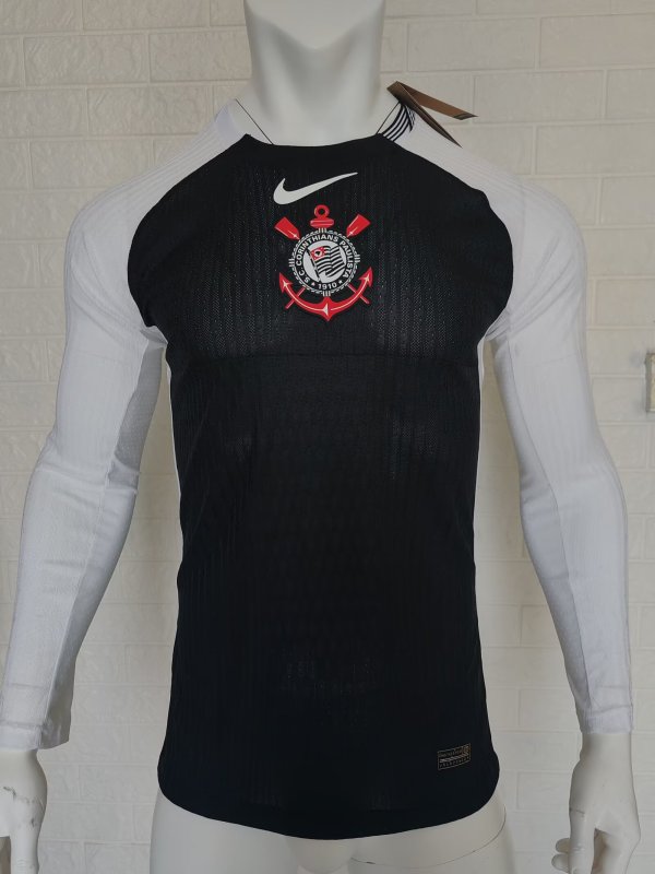 25/26 Corinthians Away Long  Player 1:1 Quality Soccer Jersey