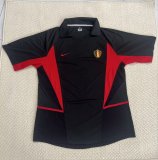 2002  Belgium Away  Fans Retro 1:1 Quality Soccer Jersey
