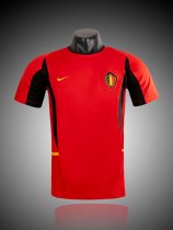 2002  Belgium Home  Fans Retro 1:1 Quality Soccer Jersey
