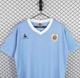 1986  Uruguay  Home Fans Retro 1:1 Quality Soccer Jersey