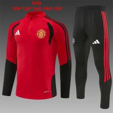26/27 (2026)  Manchester United Red Kids  1:1 Quality Training Jersey