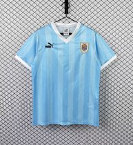 1990 Uruguay  Home Fans Retro 1:1 Quality Soccer Jersey