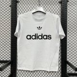 26/27（2026）Adidas Clover T-shirt   Black White  Fans  1:1 Quality  Soccer Jersey