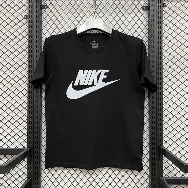26/27（2026）Nike T-shirt   Black White  Fans  1:1 Quality  Soccer Jersey
