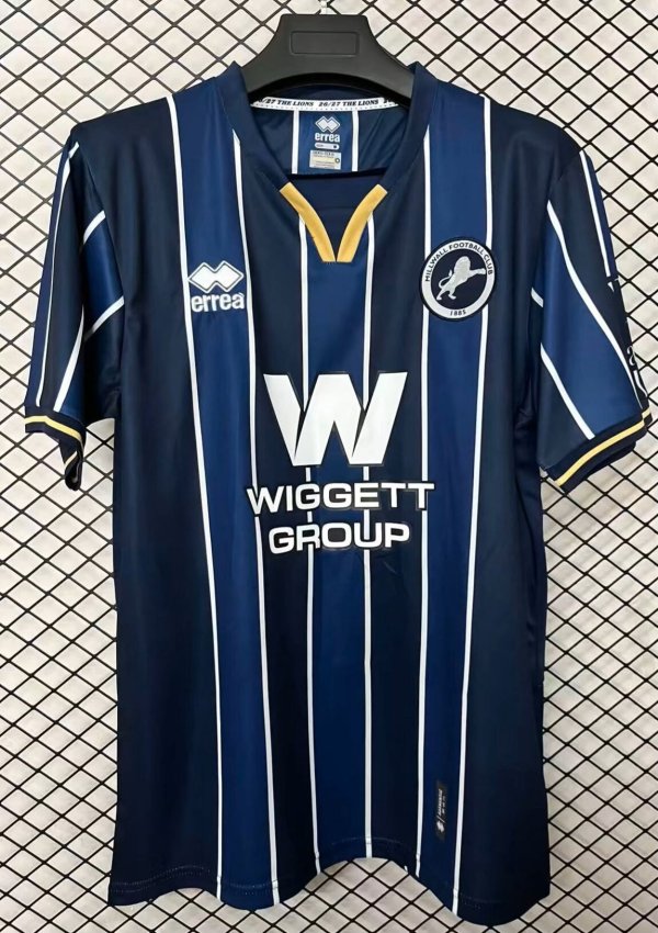 26/27 (2026) Millwall Home Fans 1:1 Quality Soccer Jersey