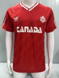1986  Canada Home Fans Retro 1:1 Quality Soccer Jersey