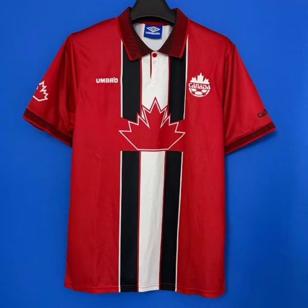 1998 Canada Home Fans Retro 1:1 Quality Soccer Jersey