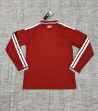26/27 (2026)  Manchester United Home  Long Sleeve Fans 1:1 Quality Soccer Jersey