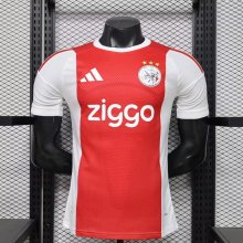 26/27 (2026）  Ajax Home Player 1:1 Quality Soccer Jersey