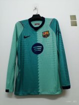 26/27(2026)   Barcelona  Away Long Sleeve Fans 1:1 Quality Soccer Jersey