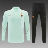 26/27 (2026)  France Training Light Green 1:1 Quality Training Jersey
