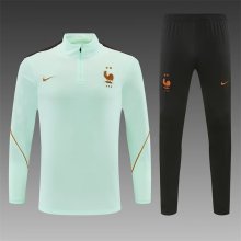 26/27 (2026)  France Training Light Green 1:1 Quality Training Jersey