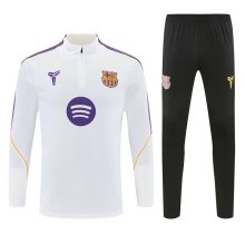 26/27（2026） Barcelona White Kids  1:1 Quality Training Jersey