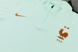 26/27 (2026)  France Training Light Green 1:1 Quality Training Jersey
