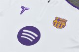 26/27（2026） Barcelona White Kids  1:1 Quality Training Jersey