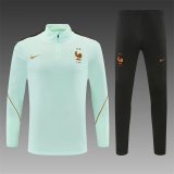 26/27 (2026)  France Training Light Green 1:1 Quality Training Jersey