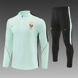 26/27 (2026)  France Training Light Green 1:1 Quality Training Jersey