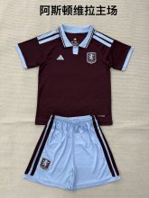 26/27 (2026)  Aston Villa Home Kids Kits 1:1 Quality Soccer Jersey