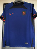 2022-23 Netherlands Away World Cup Fans Soccer Jersey