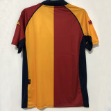 2001-2002 Roma Home Retro Soccer Jersey