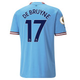 2022-23 Man City Home Fans Soccer Jersey