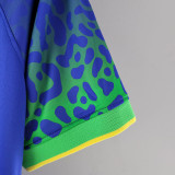 2022-23 Brazil Away World Cup Fans Soccer Jersey