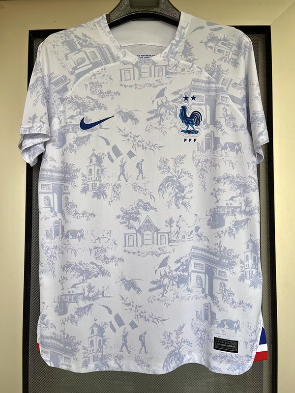 2022-23 France Away World Cup Fans Soccer Jersey