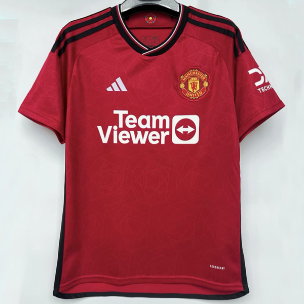 2023-24 Man Utd Home Fans Soccer Jersey