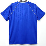 1988-1990 Man Utd Away Blue Retro Soccer Jersey