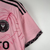 2023-24 Inter Miami Pink Special Edition Fans Soccer Jersey (枫叶版)