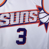 2023-24 SUNS BEAL #3 White Top Quality Hot Pressing NBA Jersey