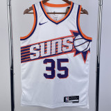 2023-24 SUNS DURANT #35 White Top Quality Hot Pressing NBA Jersey