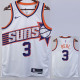 2023-24 SUNS BEAL #3 White Top Quality Hot Pressing NBA Jersey