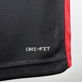 2023-24 HEAT WADE #3 Black City Edition Top Quality Hot Pressing NBA Jersey (V领）
