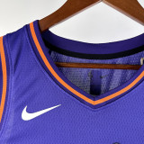 2023-24 SUNS DURANT #35 Purple City Edition Top Quality Hot Pressing NBA Jersey
