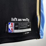 2023-24 Hawks YOUNG #11 Black City Edition Top Quality Hot Pressing NBA Jersey