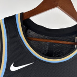 2023-24 Hawks YOUNG #11 Black City Edition Top Quality Hot Pressing NBA Jersey