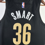 2023-24 Grizzlies SMART #23 Black City Edition Top Quality Hot Pressing NBA Jersey
