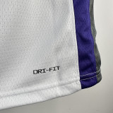 2022-23 KINGS FOX #5 White Home Top Quality Hot Pressing NBA Jersey(V领）