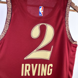 2023-24 Cleveland Cavaliers IRVING #2 Red City Edition Top Quality Hot Pressing NBA Jersey